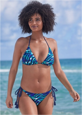 Miami Tie Side Moderate Bottom  - Sea Bliss womens sun protection swimwear, trendy swimwear collection