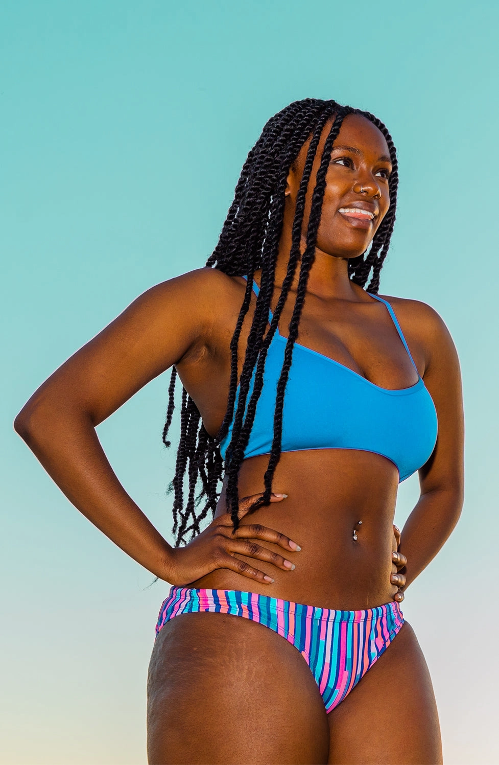 Midl Bikini Bottom - Prints mix and match bikinis, stylish women's bikini options