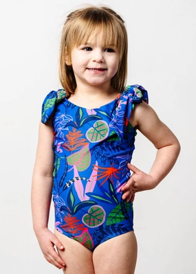Midnight Jungle | Mini Everyday One-Piece cute girls swimsuits, stylish swimwear for girls