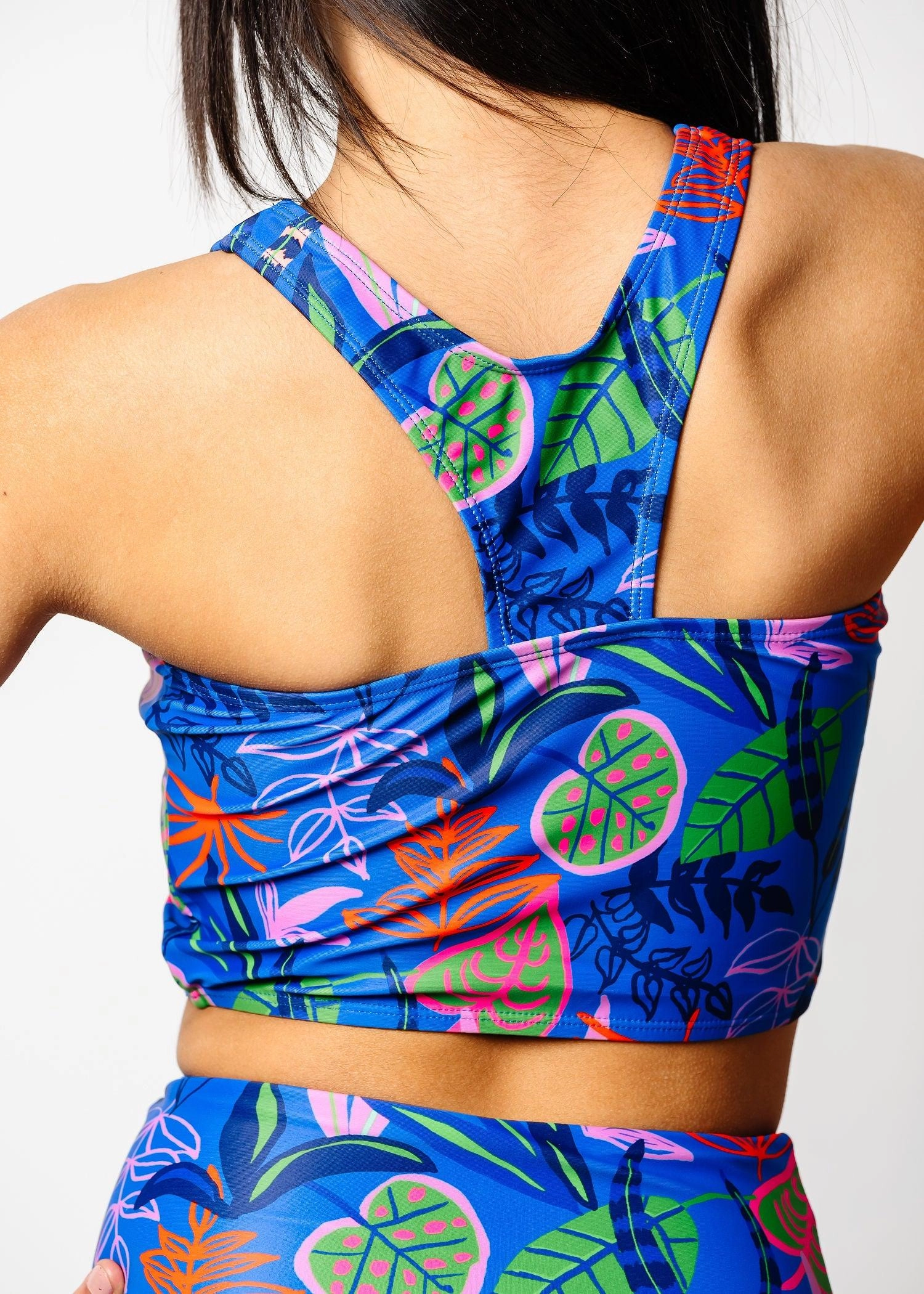 Midnight Jungle | Youth Racer Back Top