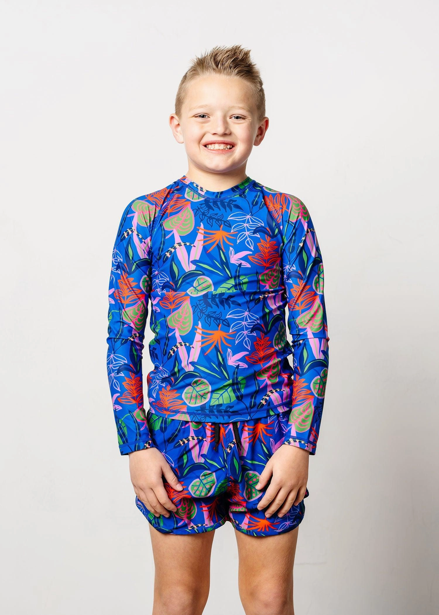 Midnight Jungle | Youth Rashguard Top (Unisex)