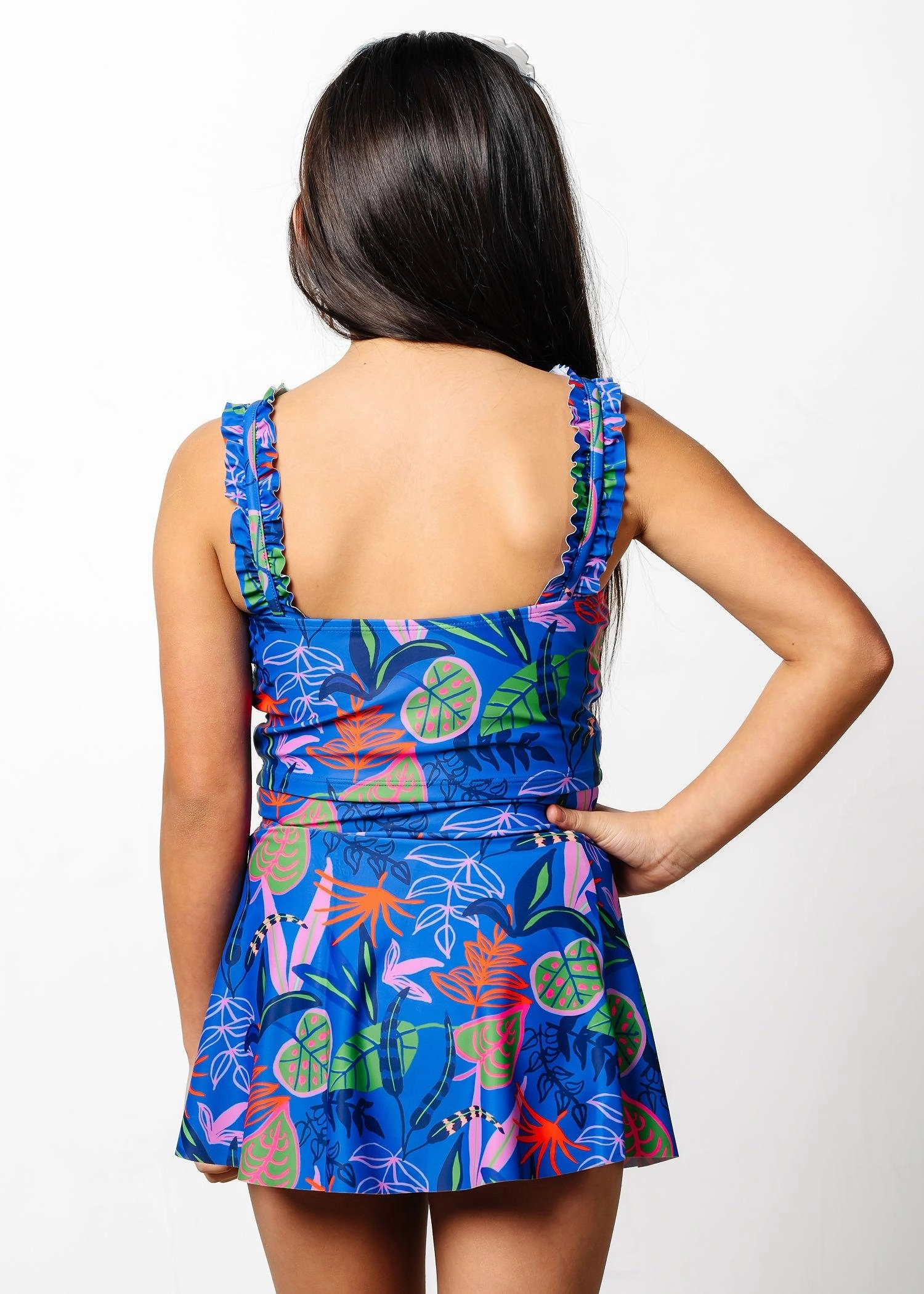 Midnight Jungle | Youth Ripple Top