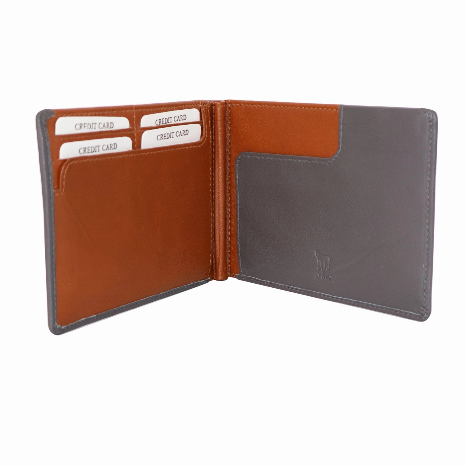 Secure Card Holder Milo Anti-Rfid Genuine Leather Passport Holder