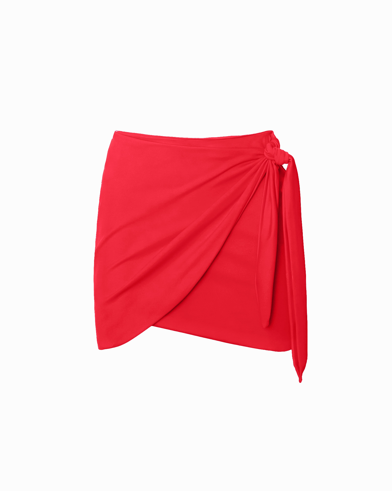 Mini Wrap Skirty - Red