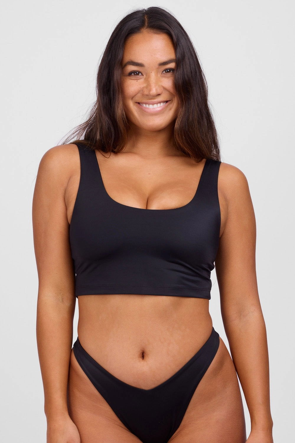 Mira Bikini Top - Black affordable swimwear for all, trendy swimwear for summer