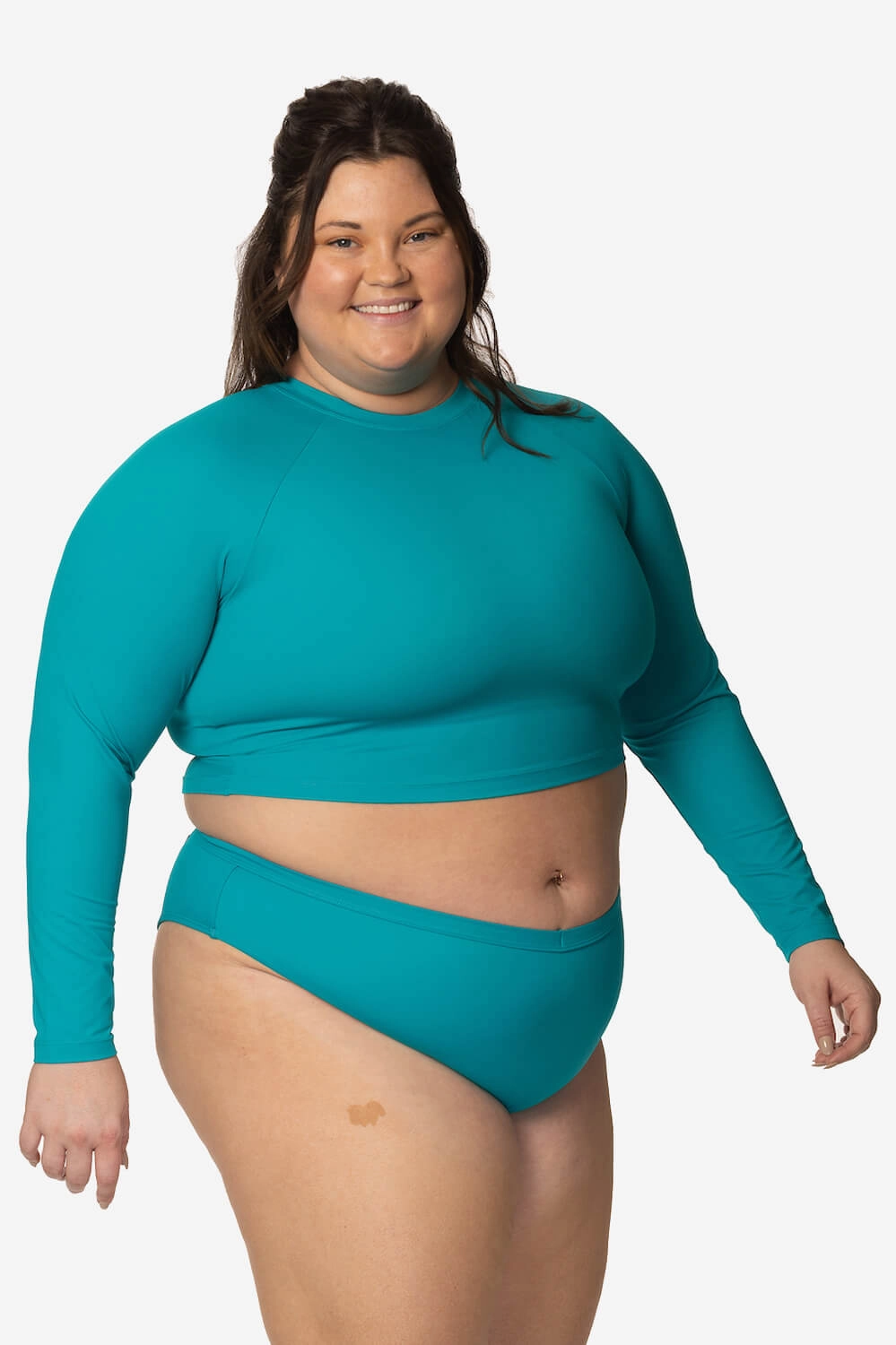 Moana Long Sleeved Crop Rashie - Encinitas