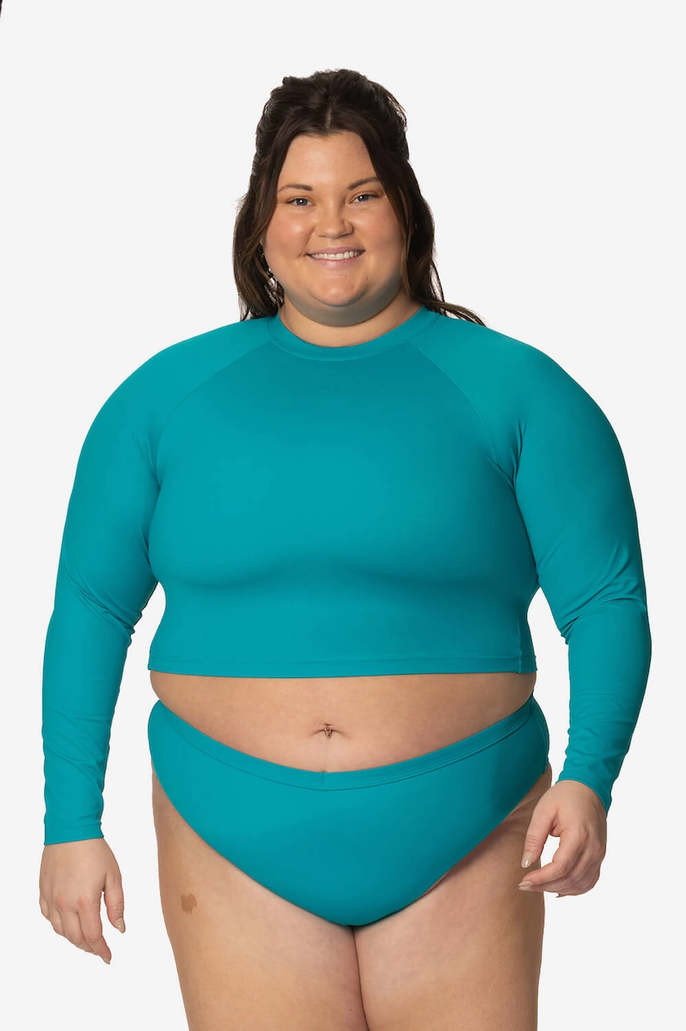Moana Long Sleeved Crop Rashie - Encinitas