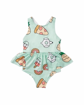 Monica   Andy Ruffle Skirt Swimsuit cute swimsuits for teen girls, modest teen swimwear