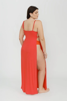 Monroe Maxi Dress - Mango soft fabric swimwear women, resort swimwear for ladies