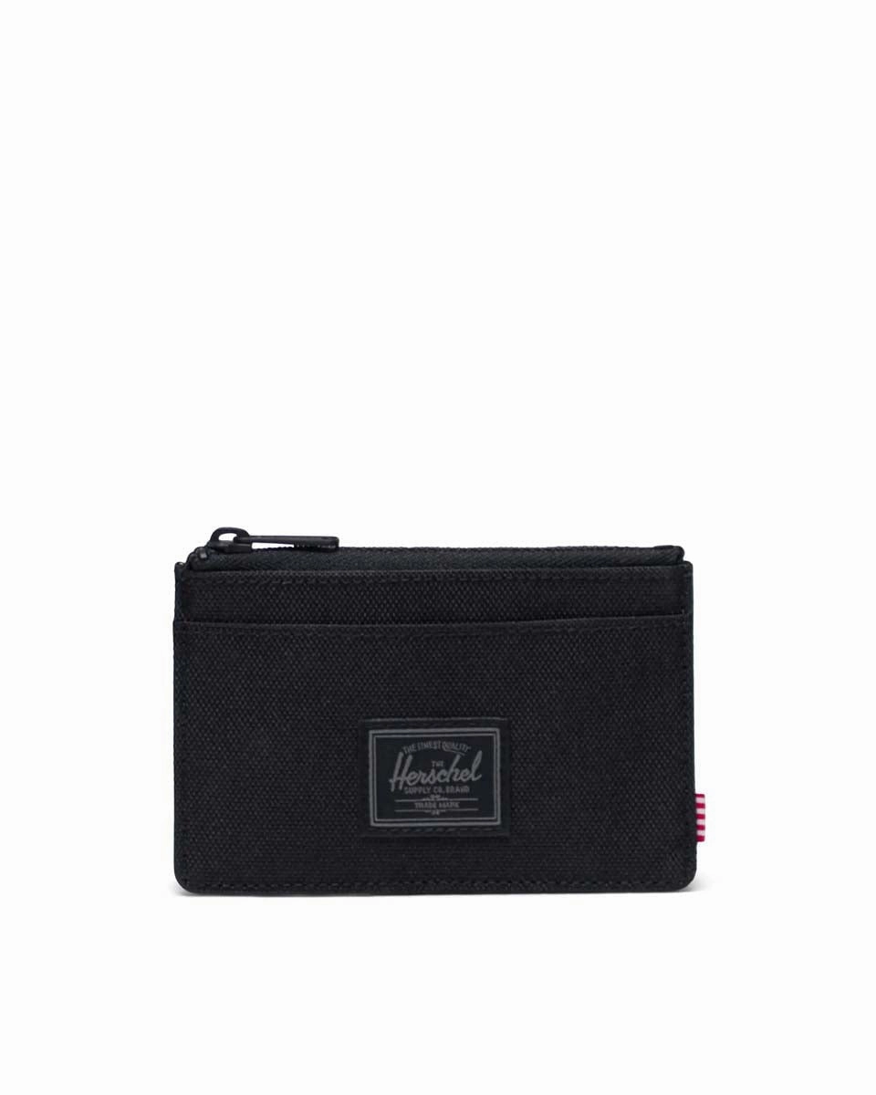 RFID Safe Wallet Money Clip Wallet Oscar Cardholder - Black Tonal