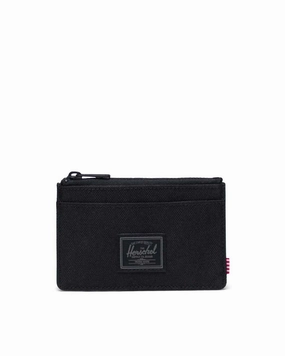 RFID Safe Wallet Money Clip Wallet Oscar Cardholder - Black Tonal