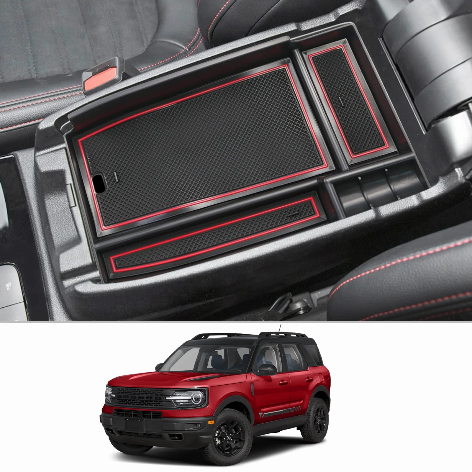 For Ford Bronco Sport Cx430 Center Armrest Storage Tray 2021  Shop Grab Savings