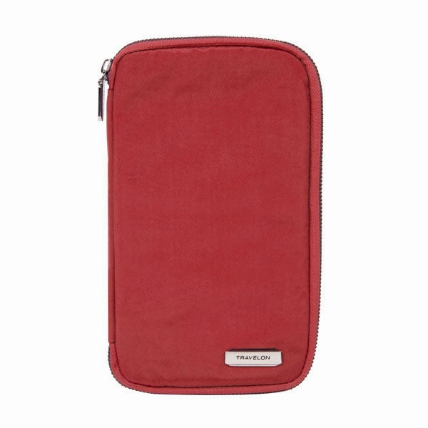 Travel Security Case Secure Travel Wallet Anti-Rfid Family Passport Zip Wallet