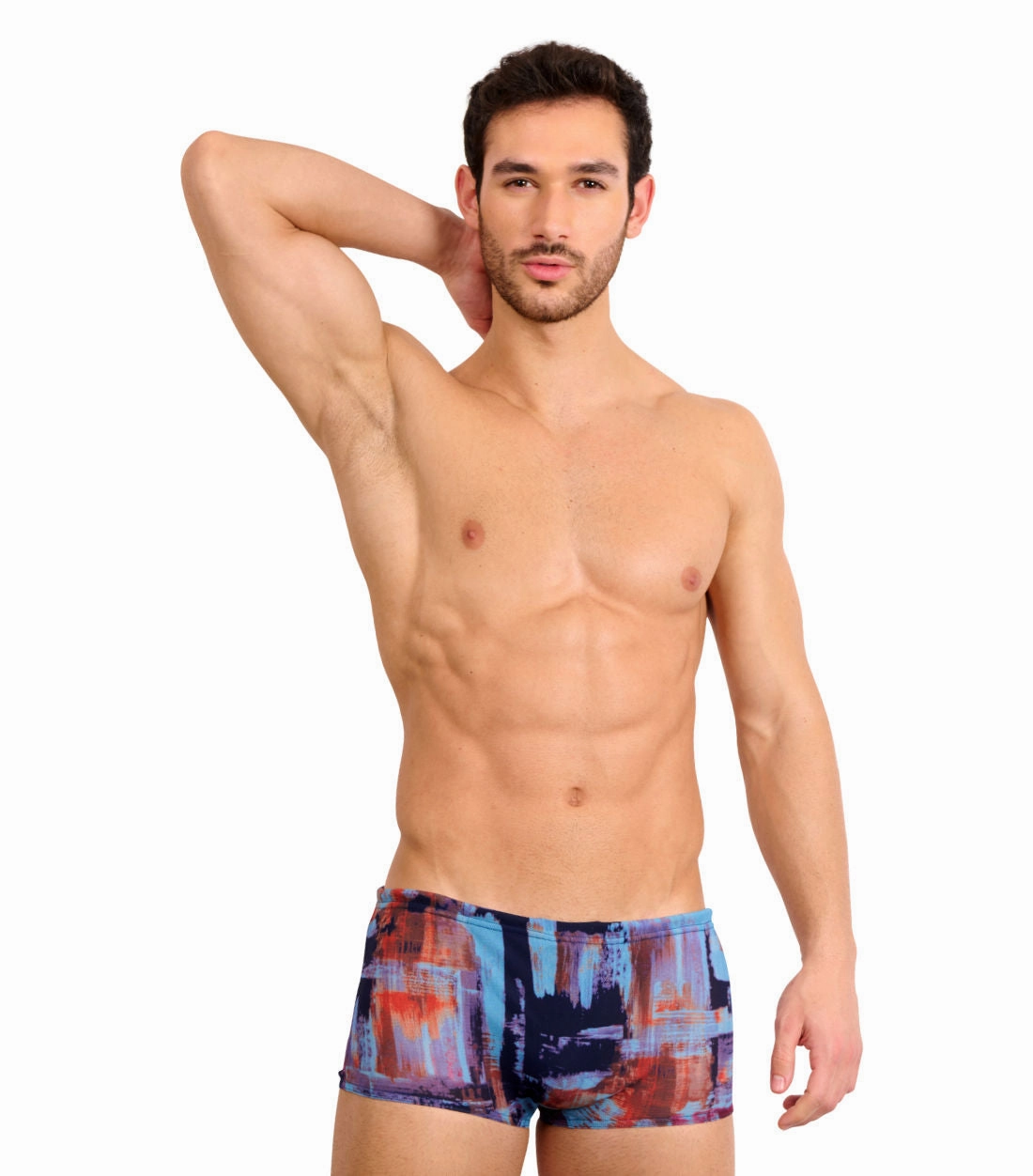 Mykonos Tan Through Swim Trunks