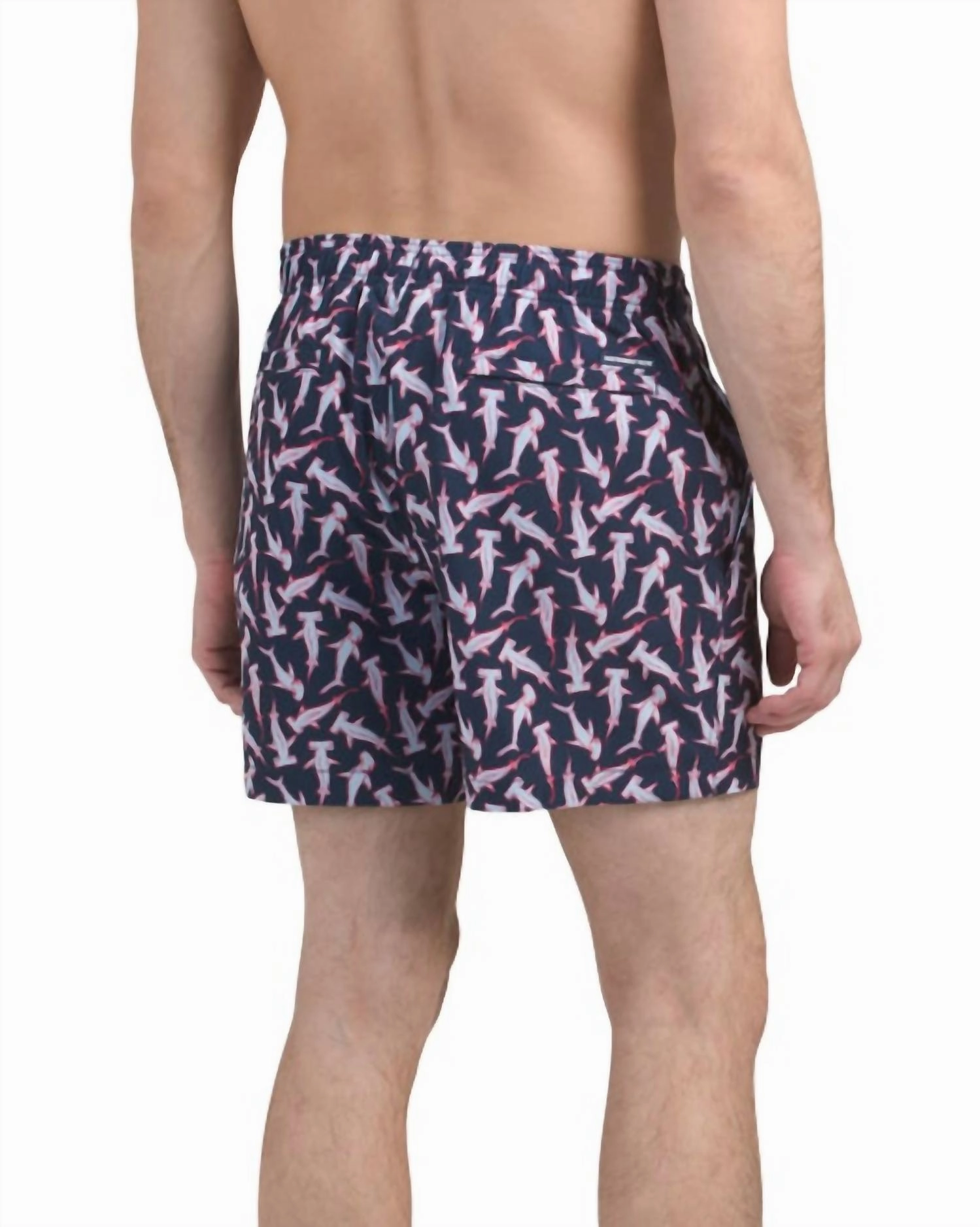 Nailed It Swim Trunk In Dress Blue