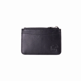 Nappa Ivy Leather Anti-Theft Card Holder Secure Money Case Anti-Theft Shoulder Bag