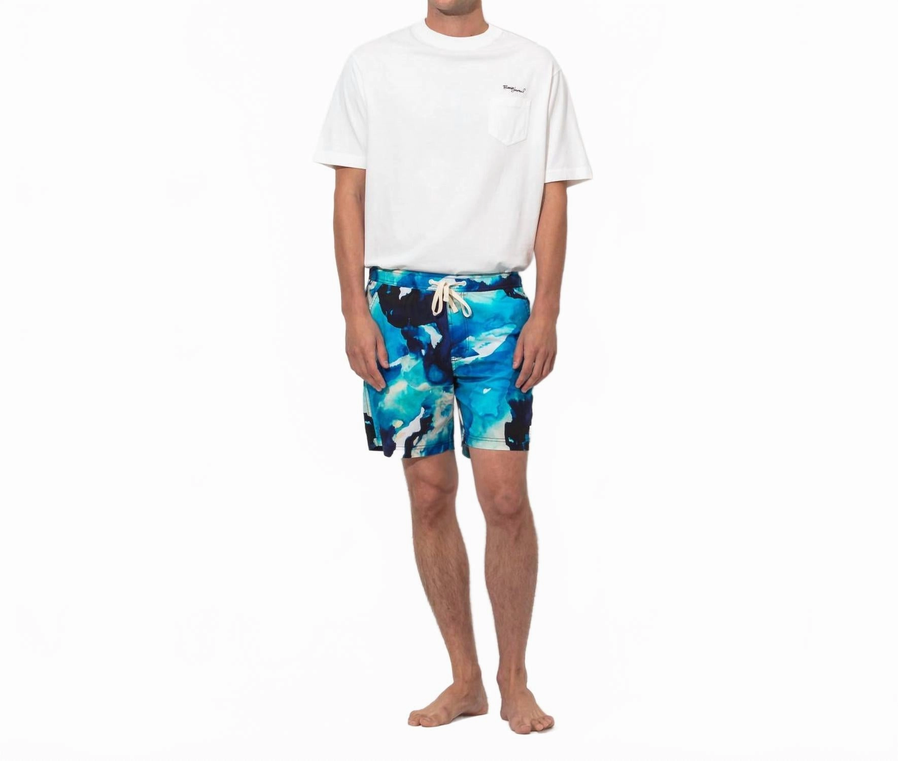 Natalie Strickland Studio Boardshort In Indigo