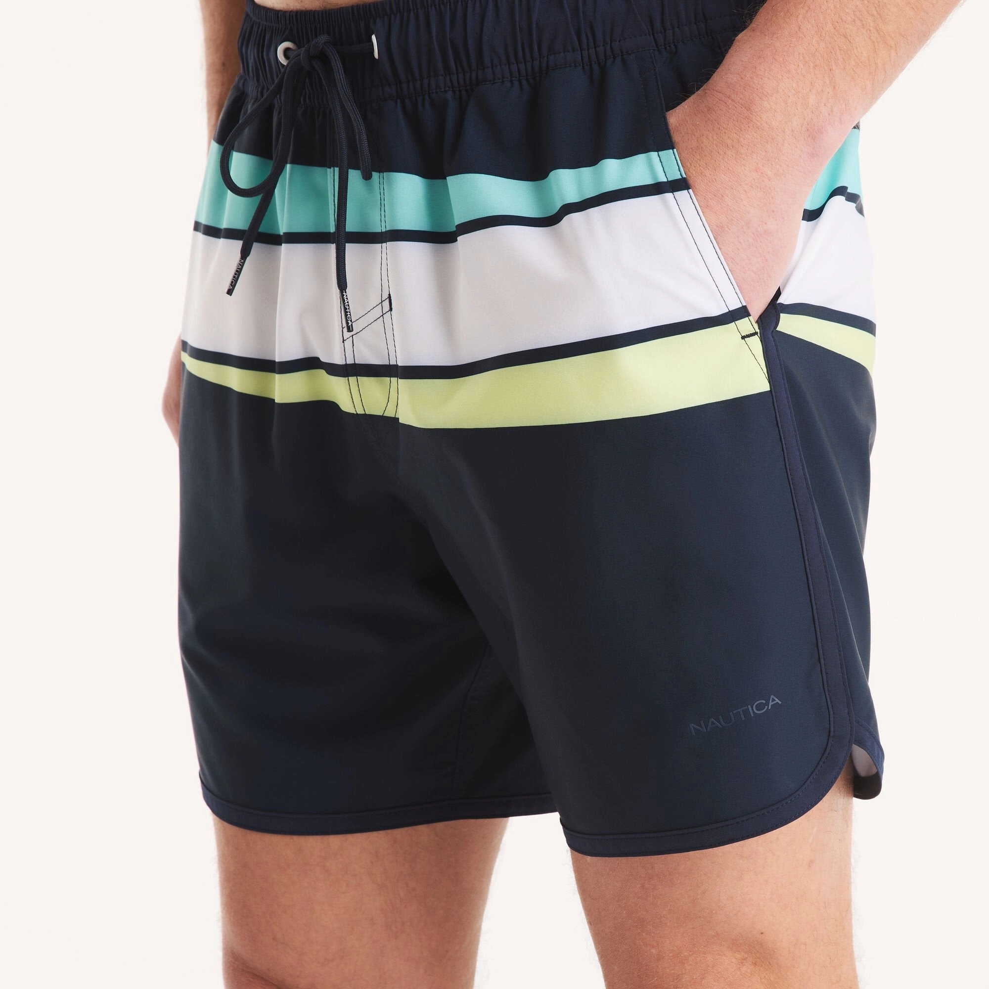 Nautica Mens 6" Quick-Dry Swim
