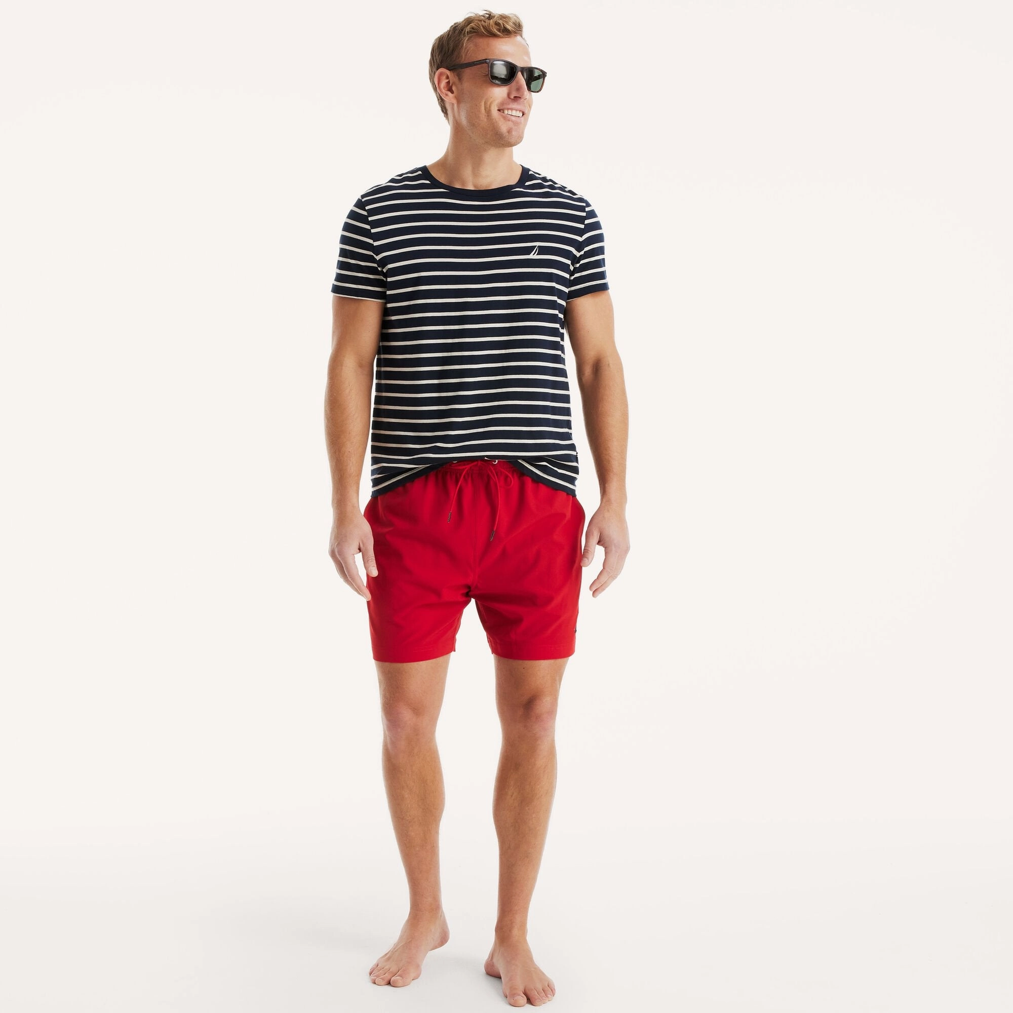 Nautica Mens 6" Quick-Dry Swim