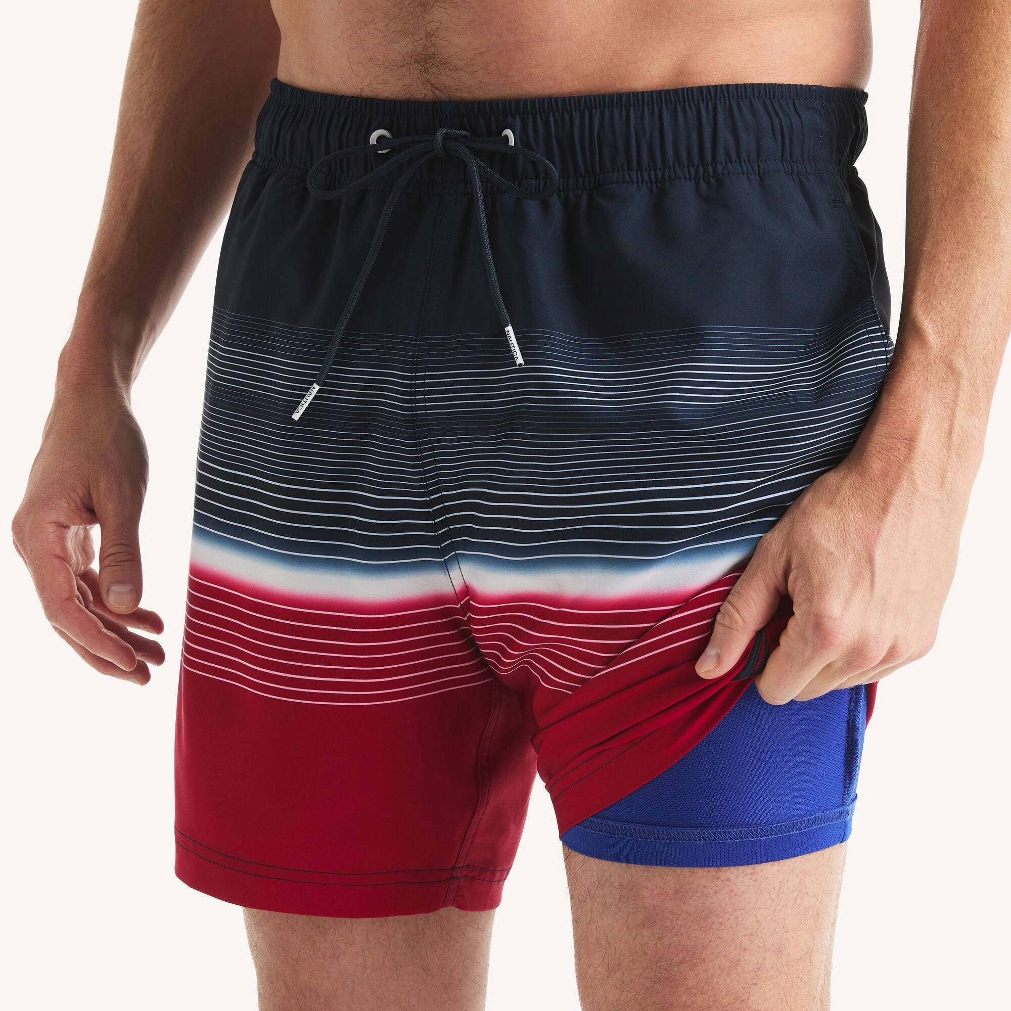 Nautica Mens 6" Quick-Dry Swim