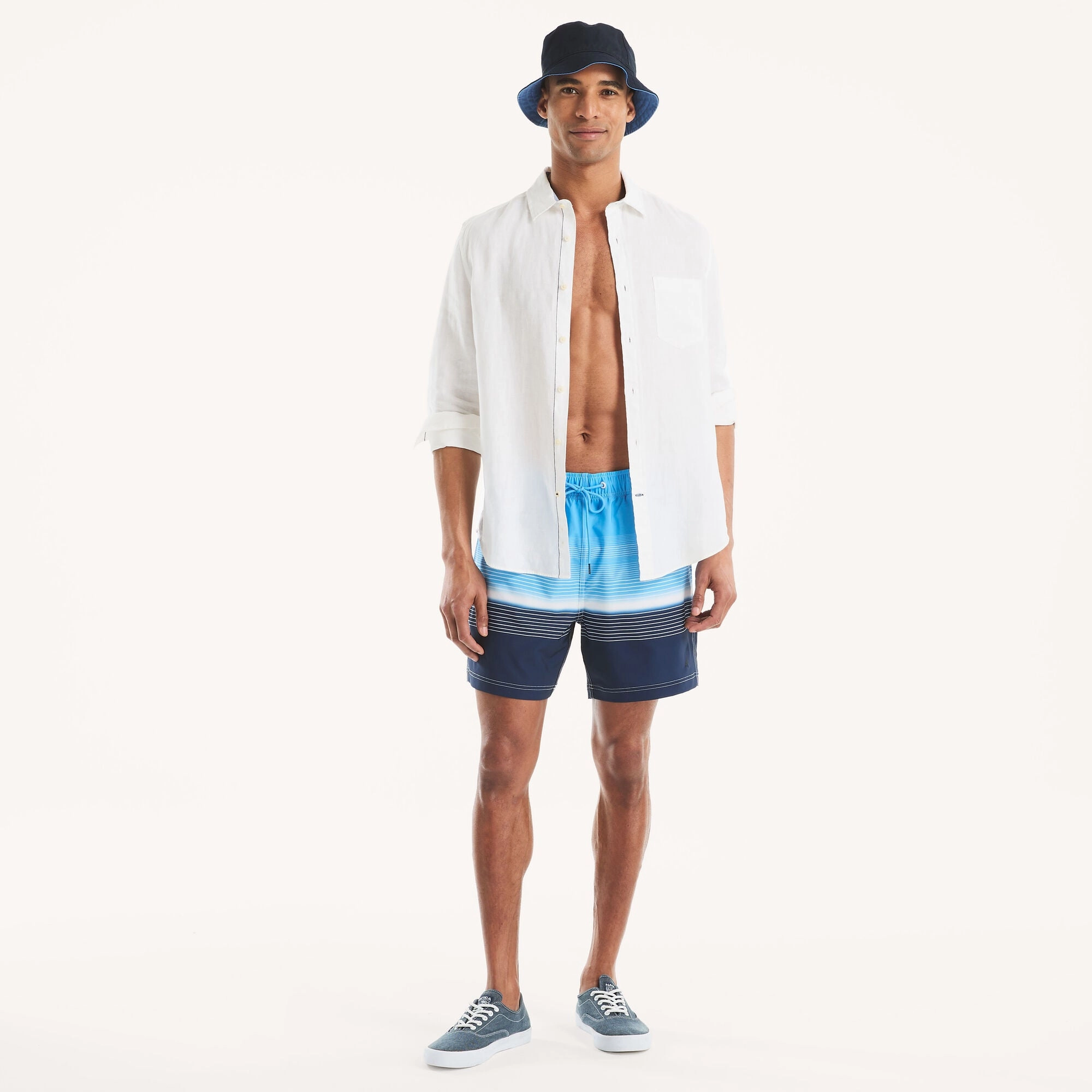 Nautica Mens 6" Quick-Dry Swim