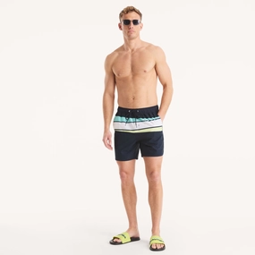 Nautica Mens 6" Quick-Dry Swim mens beach swimwear, quick dry mens swimsuits