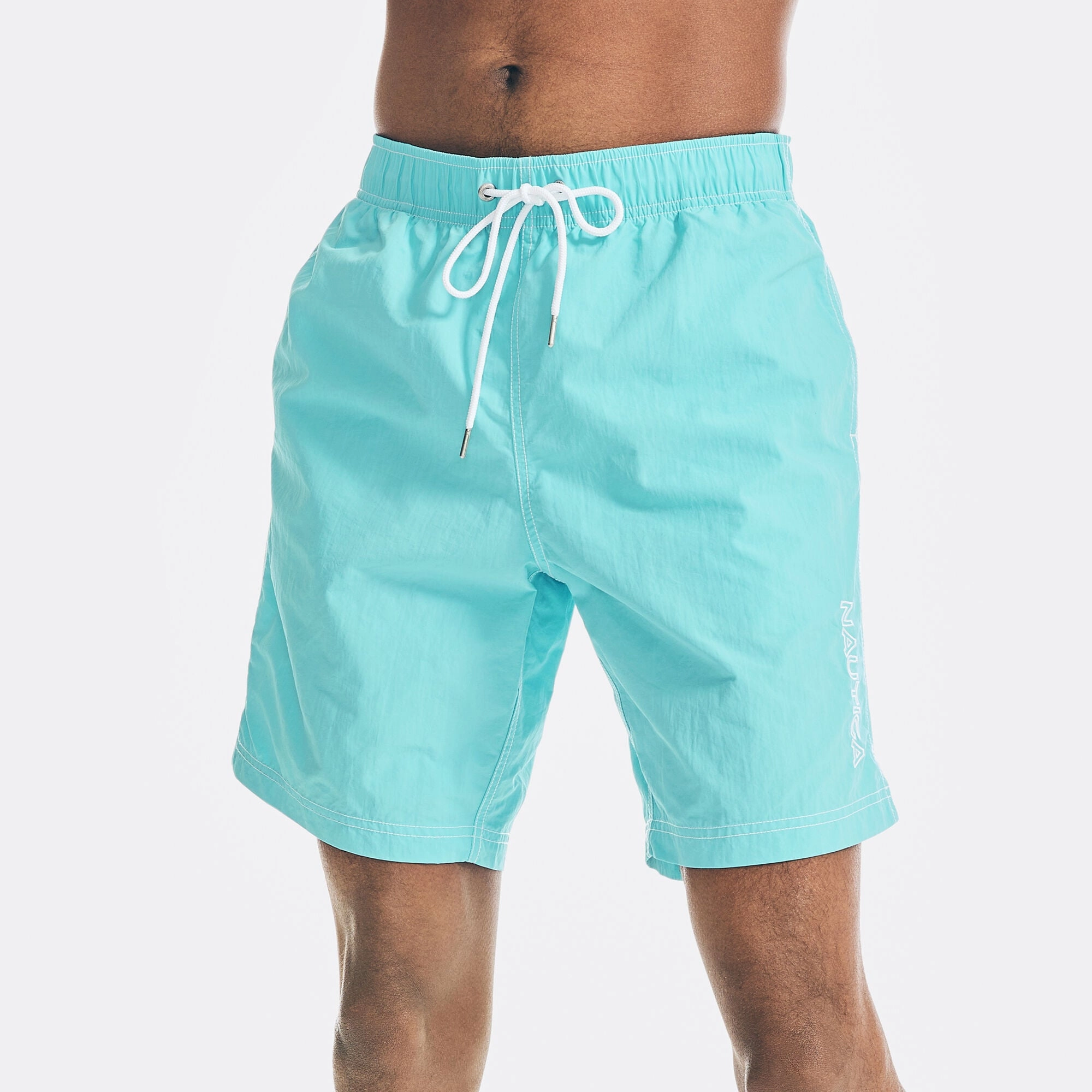 Nautica Mens 8" Quick-Dry Swim