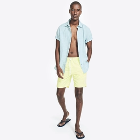 Nautica Mens 8" Quick-Dry Swim mens full coverage swimwear, stylish mens swim trunks