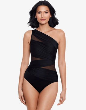Network Jena Swimsuit - Black pool-ready swimwear for women, trendy swimwear collection