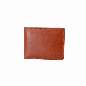 Nappa Decker Leather Anti-Theft Wallet Travel Neck Pouch Secure Travel Case