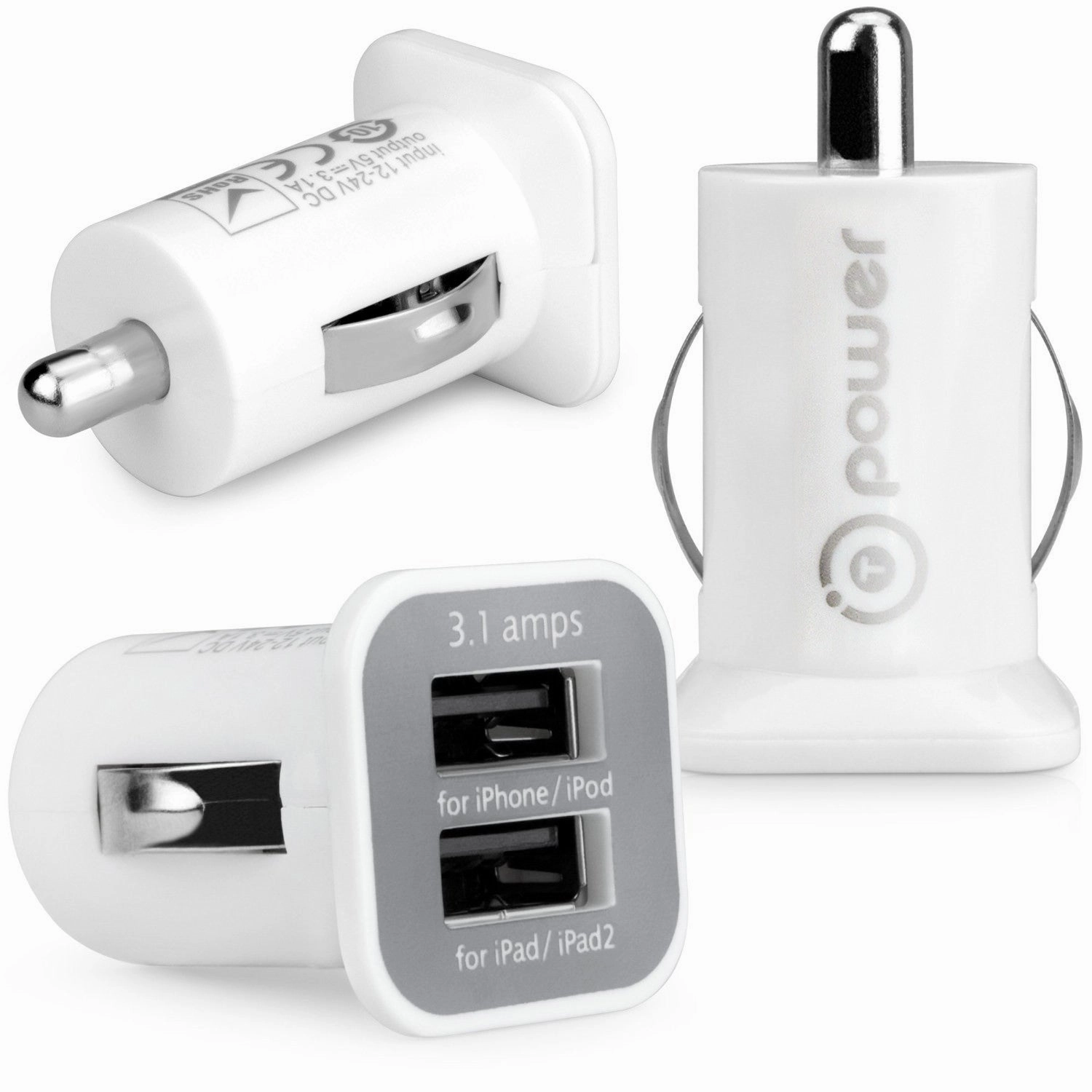 Flash Discount Today Surprise Discount Today T-Power Dual Usb Ports 5V 3.1-Amp 12-24V Car Charger