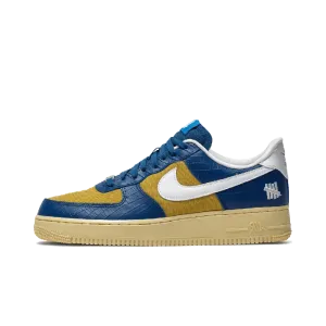 Nike Air Force 1 Low SP Undefeated 5 On It Blue Yellow Croc