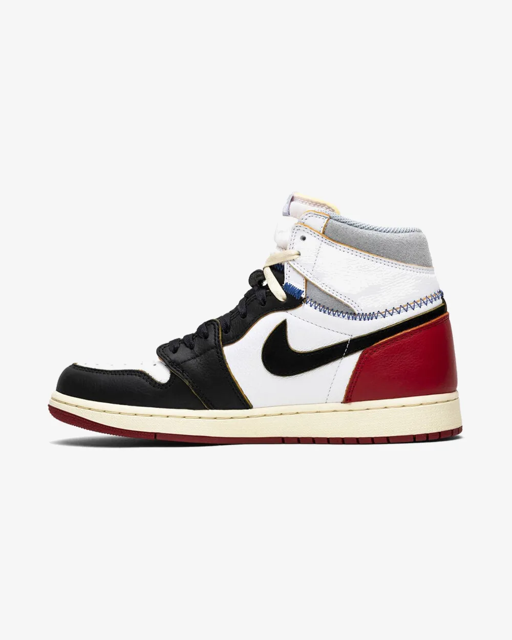 NIKE X UNION LA AIR JORDAN1 HIGH RETRO BLACK TOE