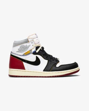 NIKE X UNION LA AIR JORDAN1 HIGH RETRO BLACK TOE