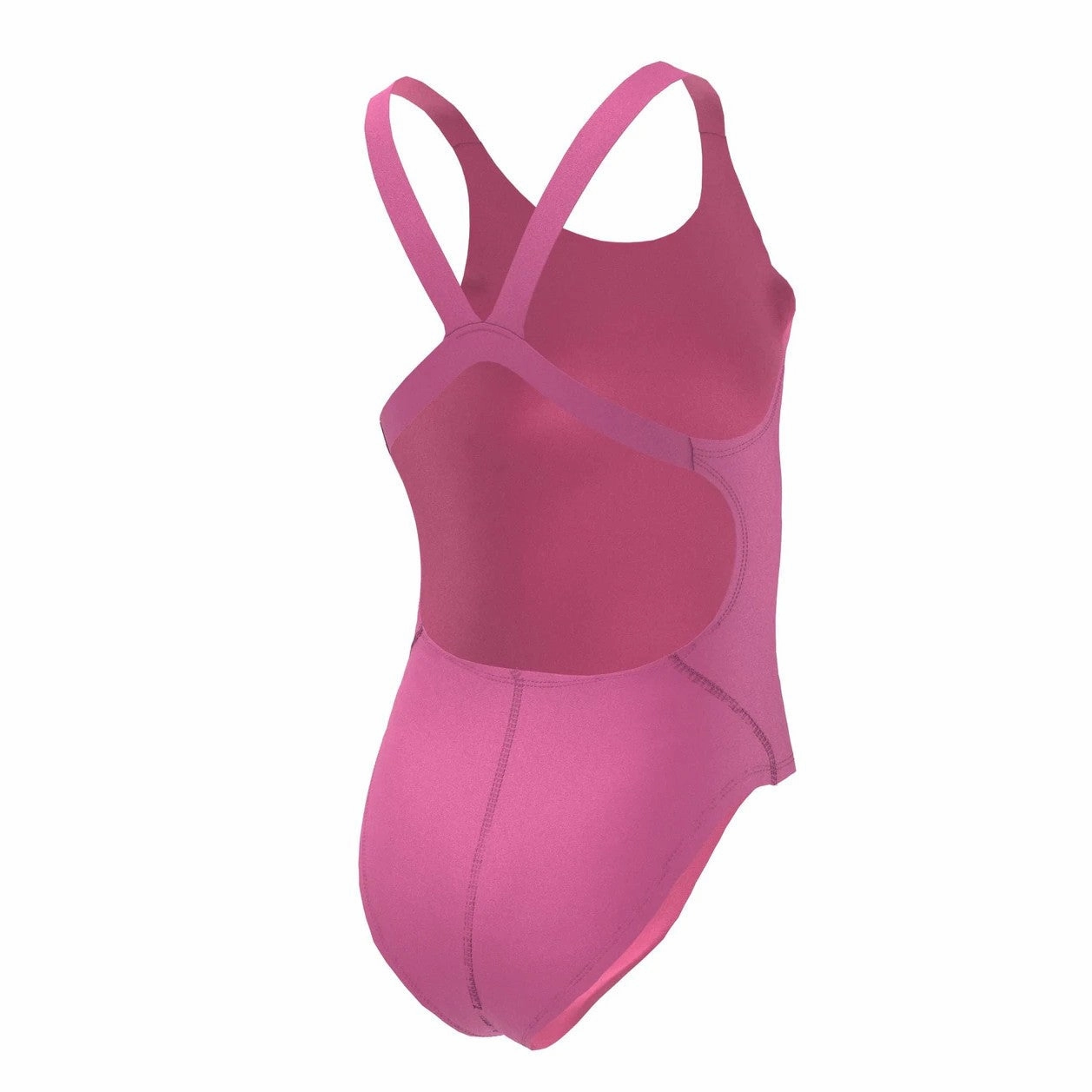 Nike Hydrastrong Solid Fastback Junior Girls One Piece - Hyper Pink