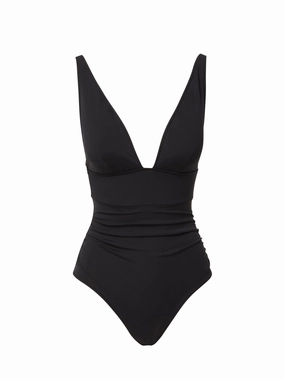 Niki One Piece Black high waist swimwear women, swimsuit for women beachwear