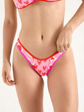 noelia bottom xoxo cheeky swim bottoms, full coverage swim briefs women