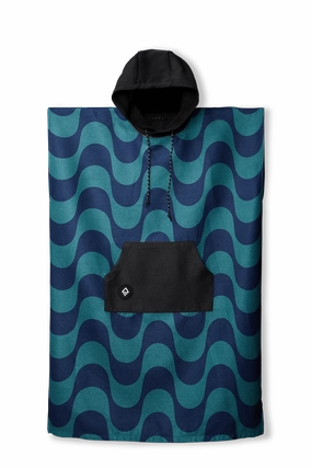 Hot Deal Alert Nomadix Changing Poncho - Copacabana Navy Teal