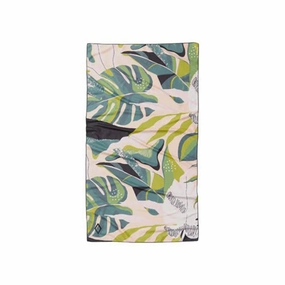 Nomadix Ultralight Towel - Monstera Green Pink Limited Time Hot Deal