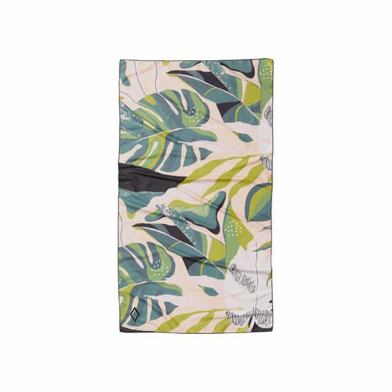 Nomadix Ultralight Towel - Monstera Green Pink Limited Time Hot Deal
