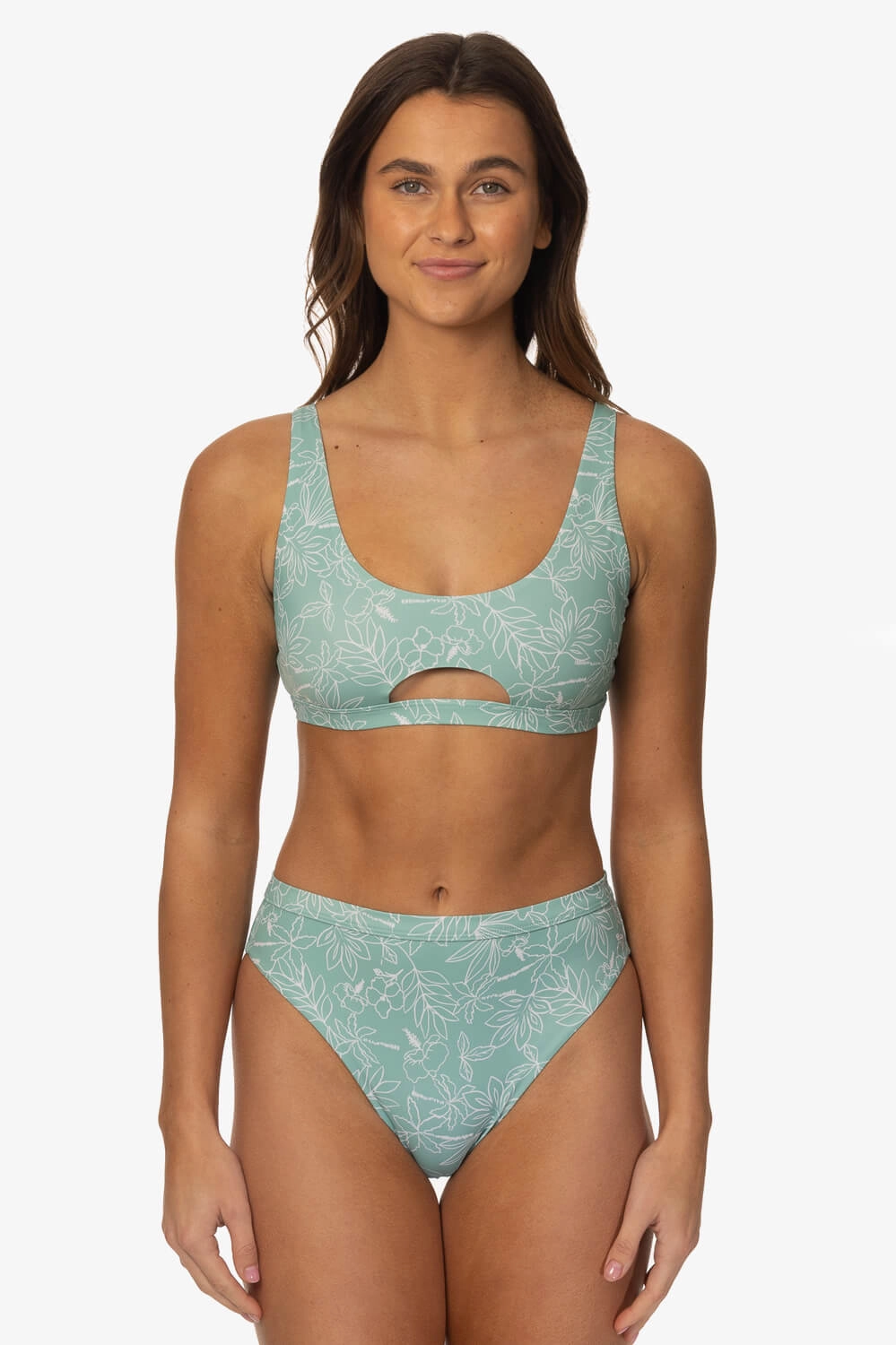 Nora Bikini Bottom - Del Mar