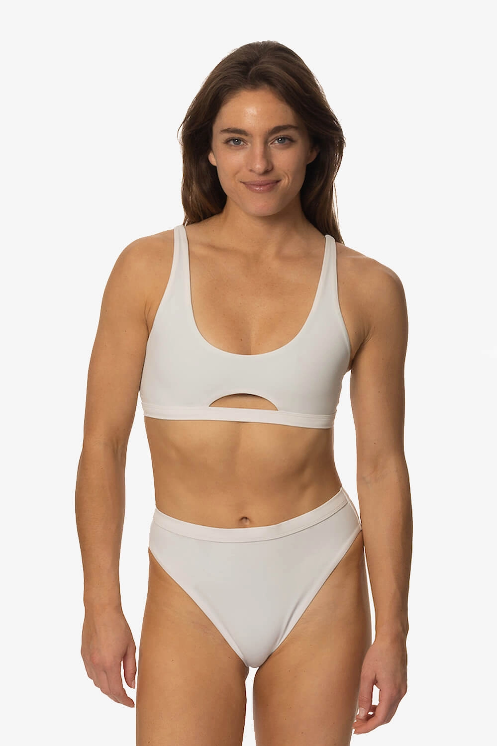Nora Bikini Bottom - White