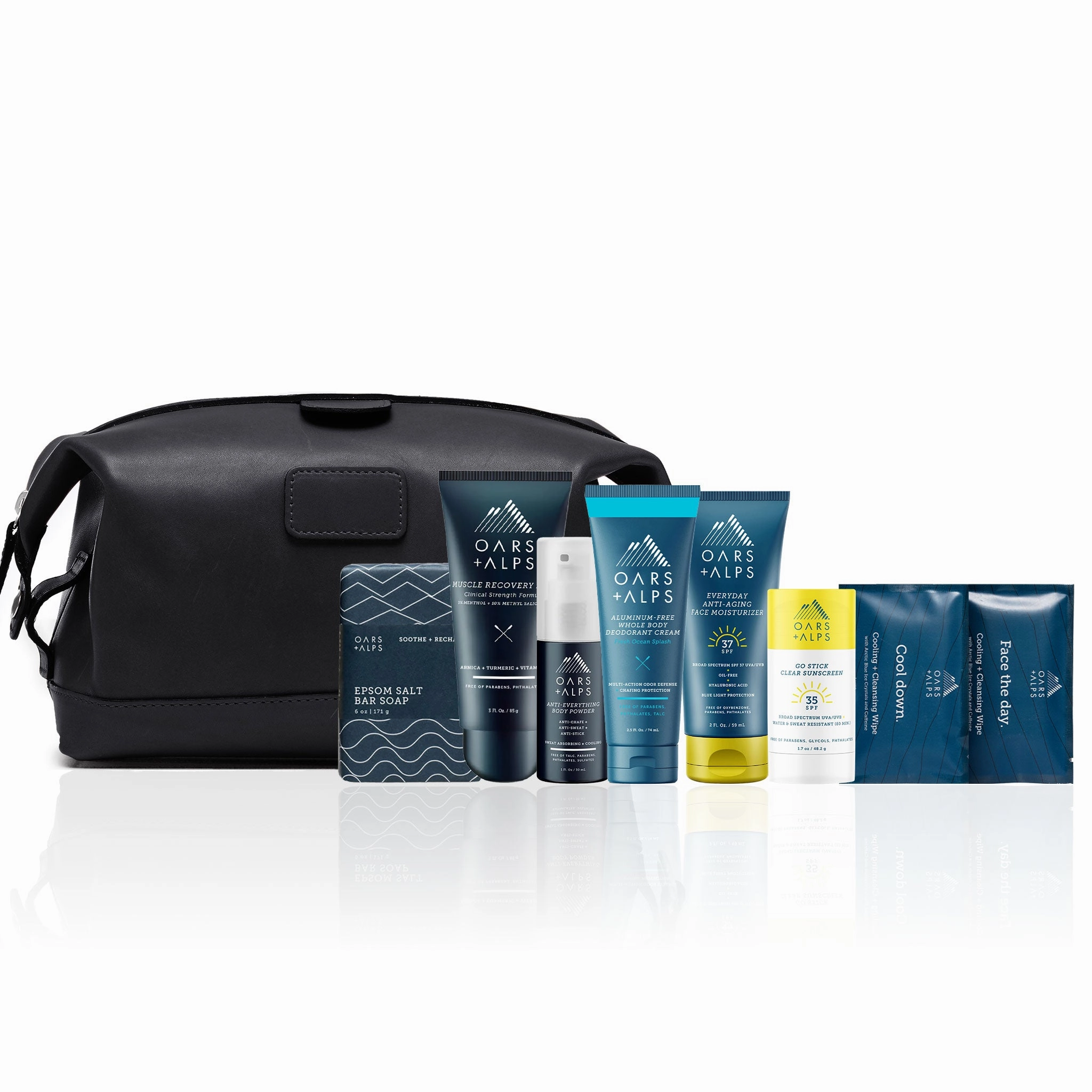 Travel Roll Bag Oars   Alps Leather Ryder Limited Edition Gift Set