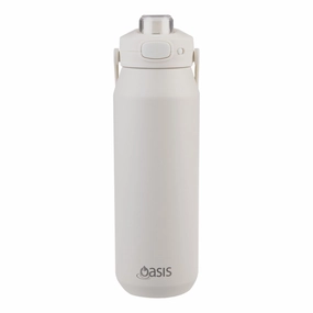 Oasis Ceramic Stainless Steel Triple Wall Capri Quick Release Drink Bottle 1L Price Drop Alert Save More Now