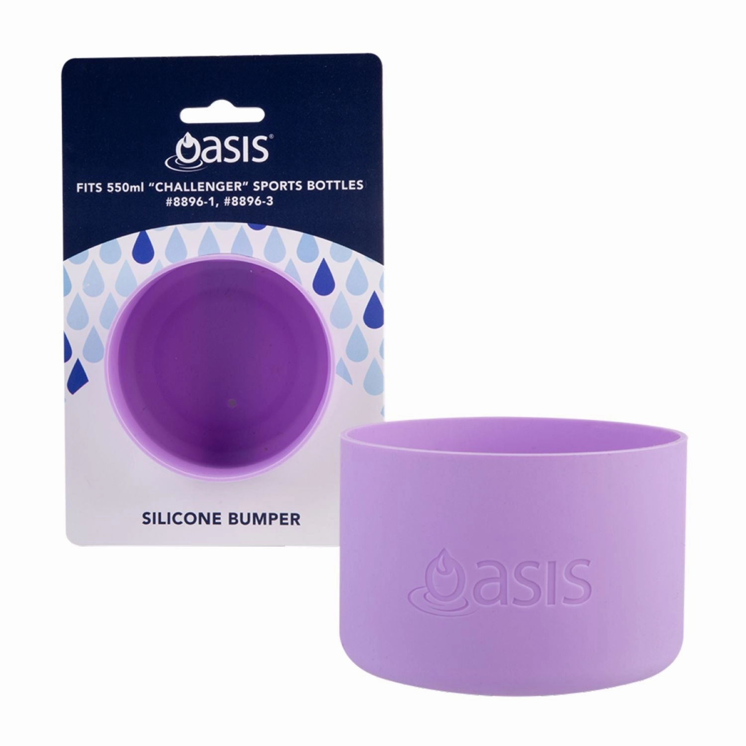 Grab It Fast Oasis Silicone Bumper For Sports Bottle 550Ml