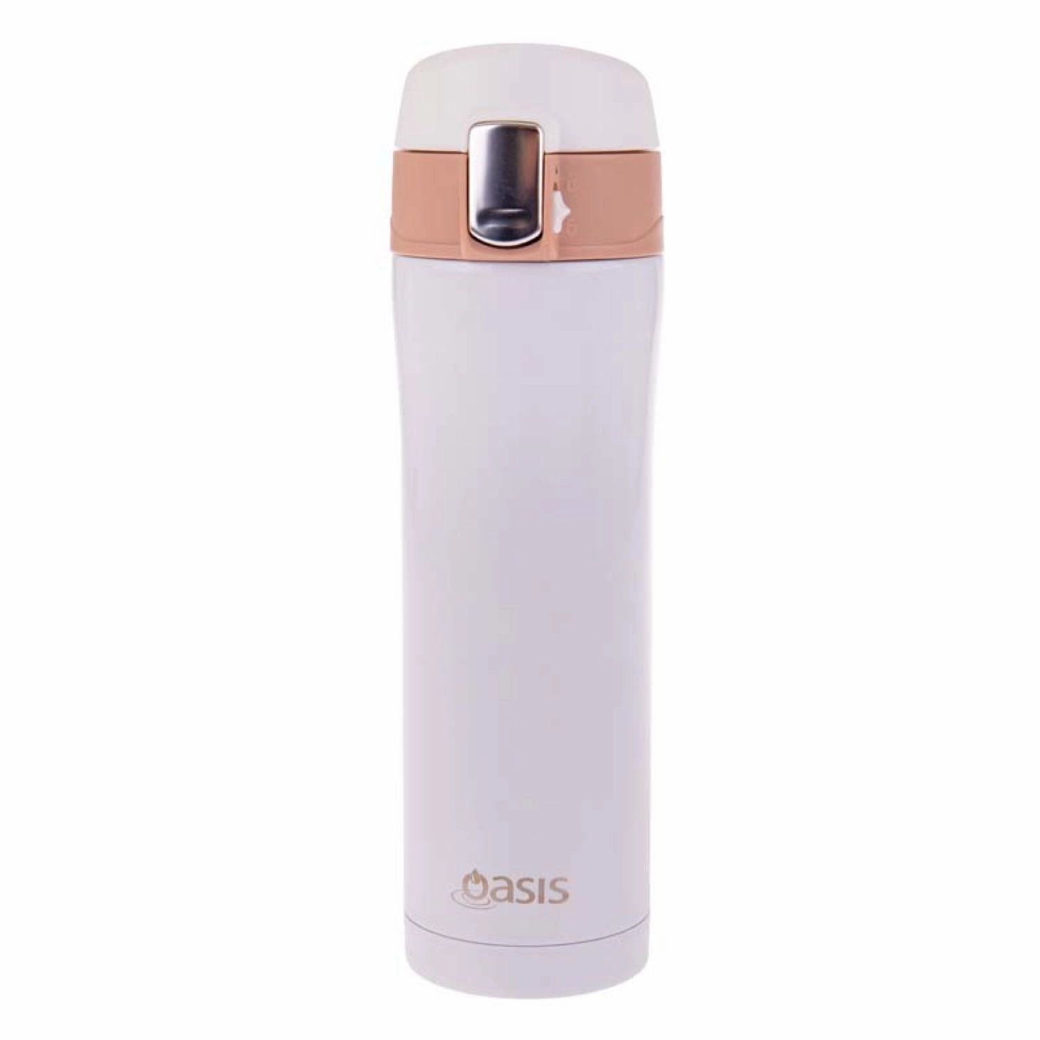 Oasis Stainless Steel Flip-Top Vacuum Flask Insulated Water Bottle 450Ml Unmissable Deal Today Special Savings Today