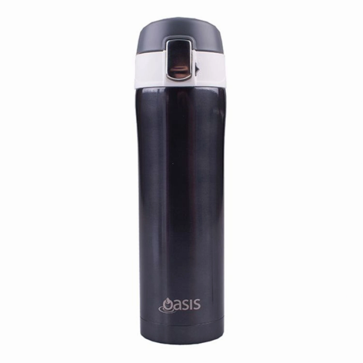 Oasis Stainless Steel Flip-Top Vacuum Flask Insulated Water Bottle 450Ml Hot Sale Alert