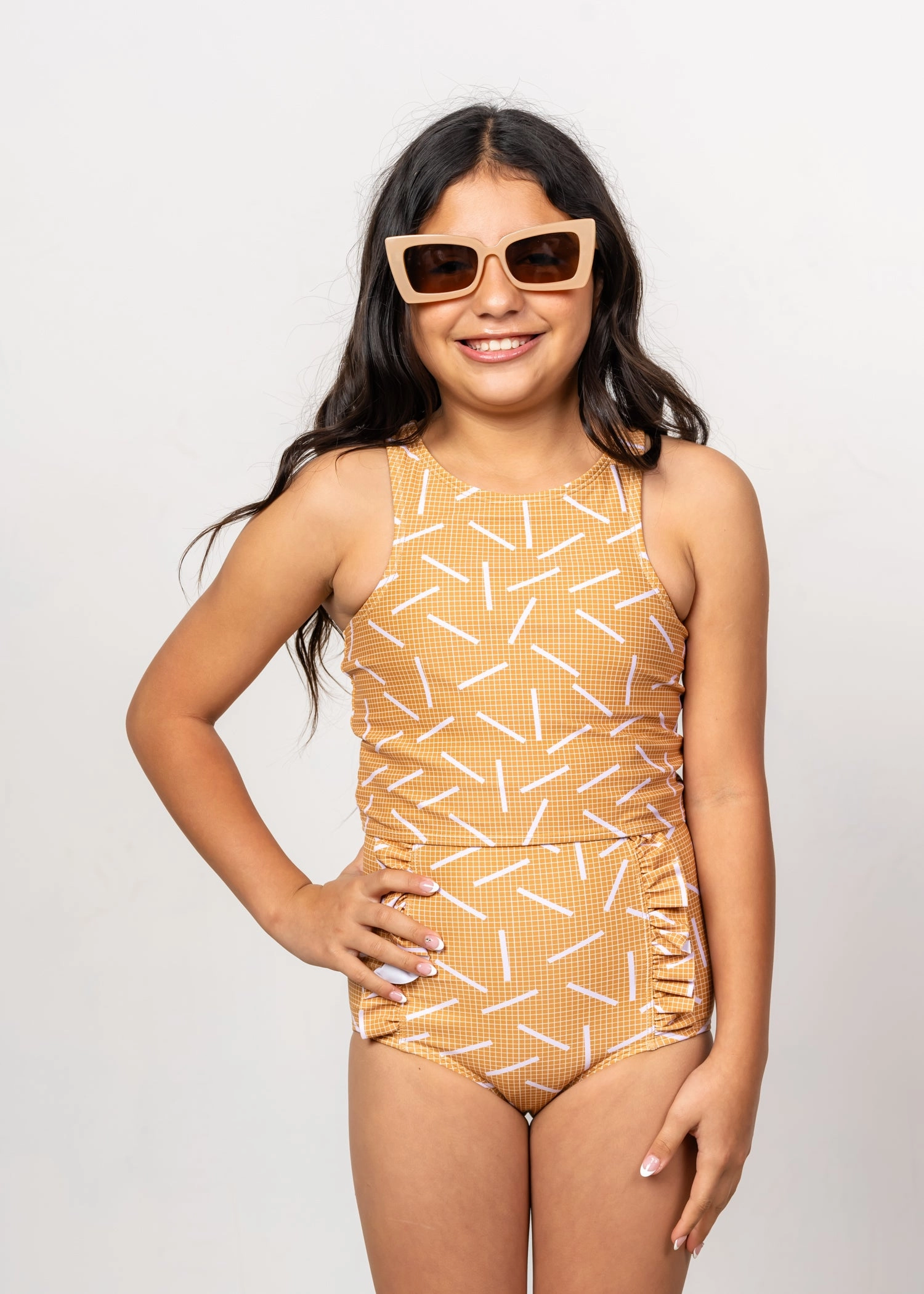 Off The Grid | Youth Down in Front Ruffle Bottoms