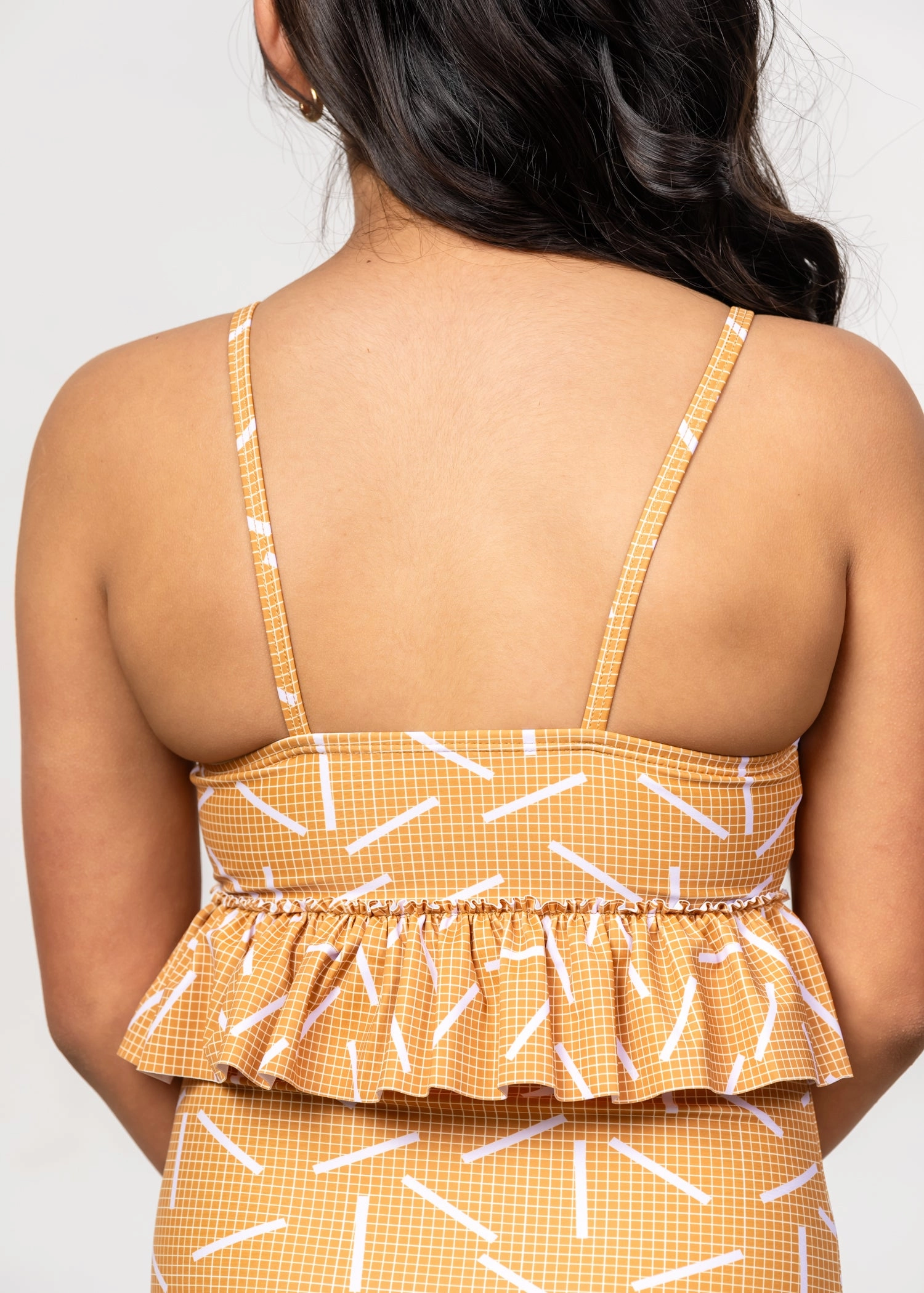 Off The Grid | Youth Peplum Top