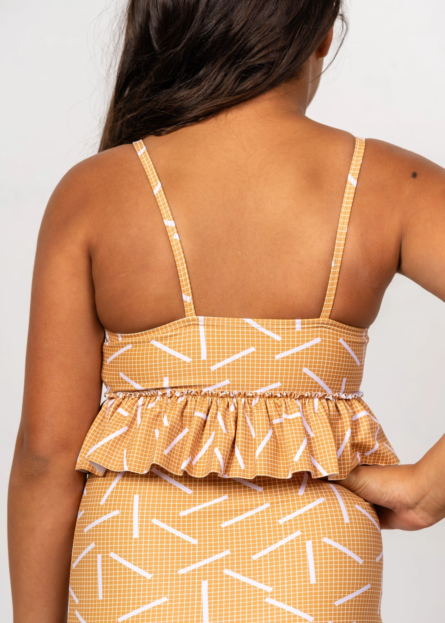 Off The Grid | Youth Peplum Top